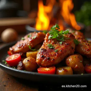 Receta Pollo Jerk Jamaicano La Marinada M&aacute;s Aut&eacute;ntica Tarjeta de receta