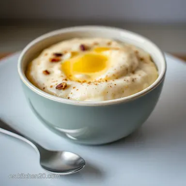 Porridge Cremoso &iexcl;Como en Noruega! Desayuno de Campeones Tarjeta de receta