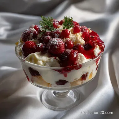 Postre Navide&ntilde;o: Mascarpone Aterciopelado Tarjeta de receta