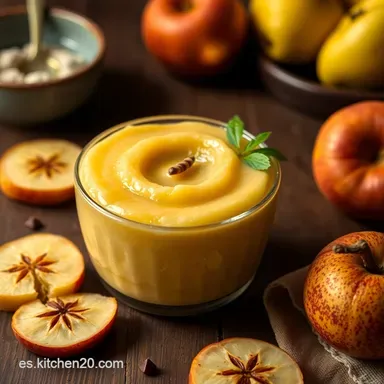 Pur&eacute; de Manzana Casero: &iexcl;El Secreto de la Abuela! Tarjeta de receta