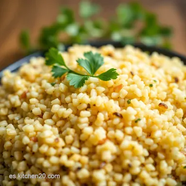 Quinoa &iexcl;Perfecta! Como Cocinarla Suelta y Deliciosa Tarjeta de receta