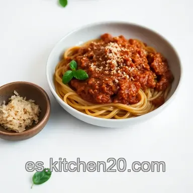 Ragu alla Bolognese Aut&eacute;ntico: &iexcl;El Secreto de la Nonna! Tarjeta de receta