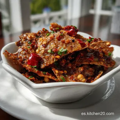 Spicy Chili Crisp Recipe: Aroma Ahumado y Crujiente Tarjeta de receta