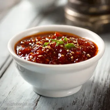 Salsa Gochujang Coreana: La Receta Umami de 15 Minutos Tarjeta de receta