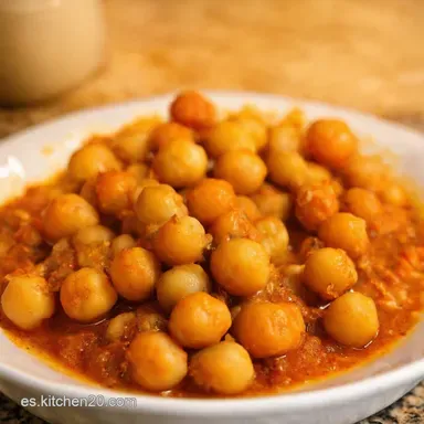 6 Garbanzos recetas f&aacute;ciles Como las de la Abuela Tarjeta de receta