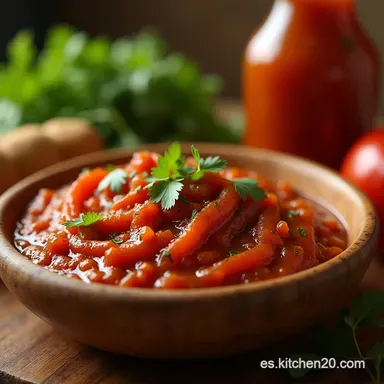 Receta Salsa Chipotle Casera F&aacute;cil El Secreto Ahumado Tarjeta de receta