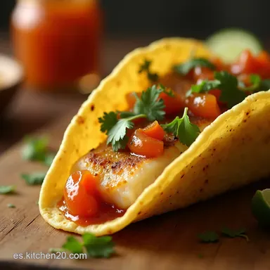 La Mejor Salsa Cremosa para Tacos de Pescado al Chipotle Tarjeta de receta