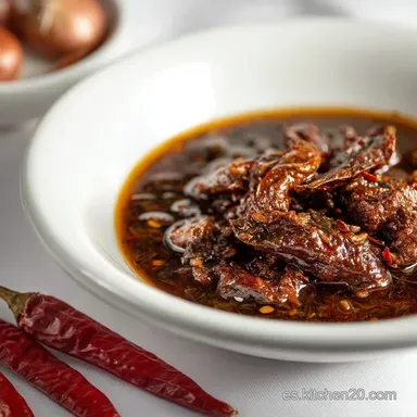 Salsa de Adobo: La Receta Ancestral y Profunda para Pollo y Tacos Tarjeta de receta