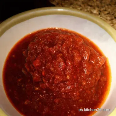 Salsa de Guajillo Casera Receta F&aacute;cil y Aut&eacute;ntica Tarjeta de receta