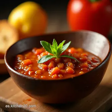 Salsa Picante Fermentada El Fuego de la Abuela Tarjeta de receta