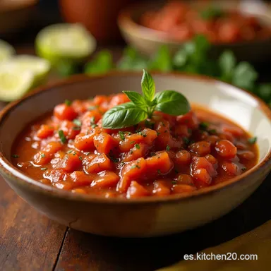 Salsa Ranchera Mi Secreto para la Salsa Perfecta Tarjeta de receta