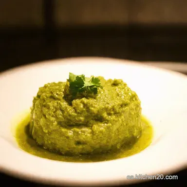 Salsa Verde Casera Facil&iacute;sima Sabor Aut&eacute;ntico Mexicano Tarjeta de receta