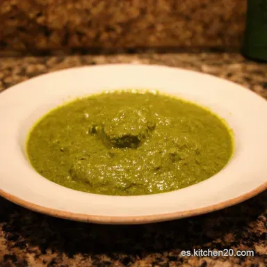 Salsa Verde Aut&eacute;ntica El Secreto de mi Abuela Tarjeta de receta