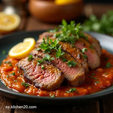 Salteado de Cordero Mediterr&aacute;neo Receta F&aacute;cil y Deliciosa Tarjeta de receta