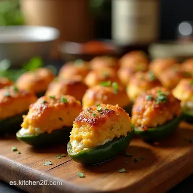 Smoked Jalape&ntilde;o Poppers Un Saborcito Que Enamora Tarjeta de receta