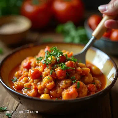 Sofrito Aut&eacute;ntico El Secreto de la Abuela Revelado Tarjeta de receta