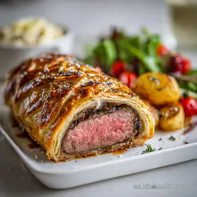 Solomillo Wellington: Receta Cl&aacute;sica y Deliciosa Tarjeta de receta