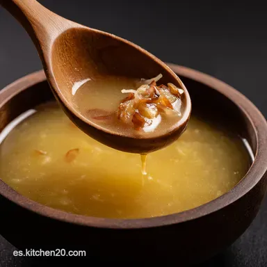 Sopa de Ajo Receta: El Abrazo Calentito de la Abuela Tarjeta de receta