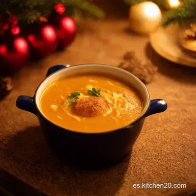 Sopa de Galets Receta Sopa Un Cl&aacute;sico Navide&ntilde;o F&aacute;cil Tarjeta de receta