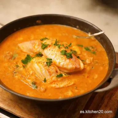 Sopa de Pescado F&aacute;cil Receta Marinera Levanta Muertos Tarjeta de receta