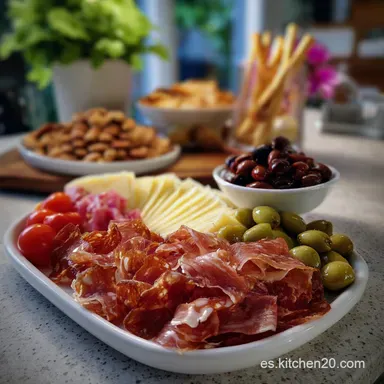 Tabla De Embutidos: Contraste De Sabores &Uacute;nicos Tarjeta de receta