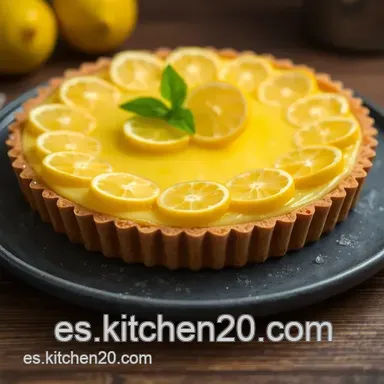 Tarta de Lim&oacute;n Sin Horno: &iexcl;La M&aacute;s F&aacute;cil y Refrescante! Tarjeta de receta