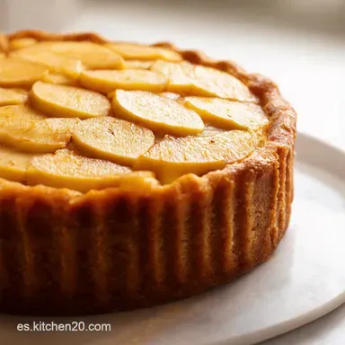 Tarta de Manzana R&uacute;stica Receta de la Abuela F&aacute;cil Tarjeta de receta