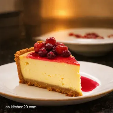 Mi Secreto Tarta de Queso Ar&aacute;ndanos que Derrite Corazones Tarjeta de receta