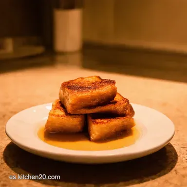 Torrijas con Vino La Receta de la Abuela Revivida Tarjeta de receta