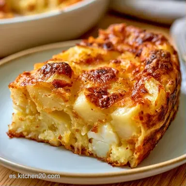 Receta de Tortilla de Bacalao (4 personas) Tarjeta de receta