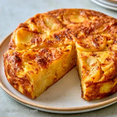 Jugosa Tortilla de Patatas al Horno