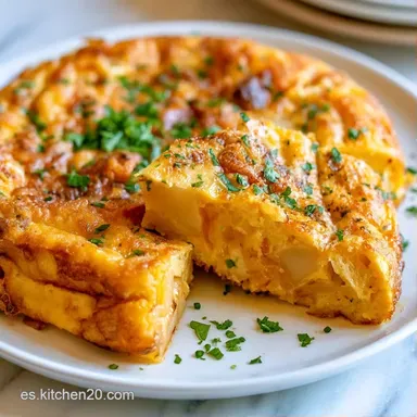 Tortilla De Patatas Con Cebolla Air Fryer Tarjeta de receta