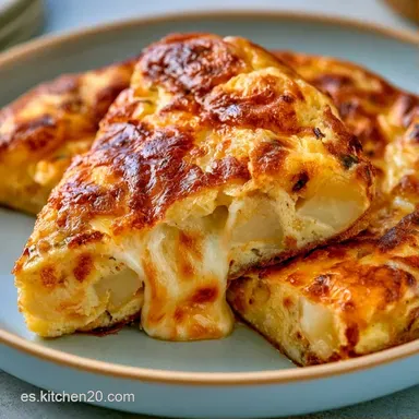 Tortilla De Patatas Rellena Gourmet 6p Tarjeta de receta