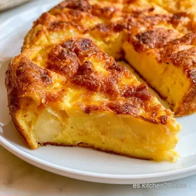 Fácil Tortilla de Patatas para 4