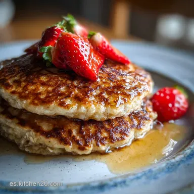 Tortitas de avena en 20 Minutos: Receta Saludable y F&aacute;cil Tarjeta de receta