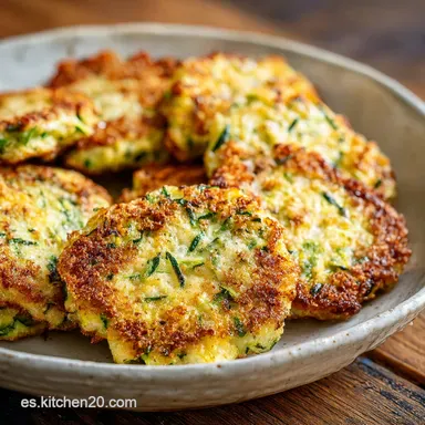 Tortitas de Calabac&iacute;n para 4 Porciones