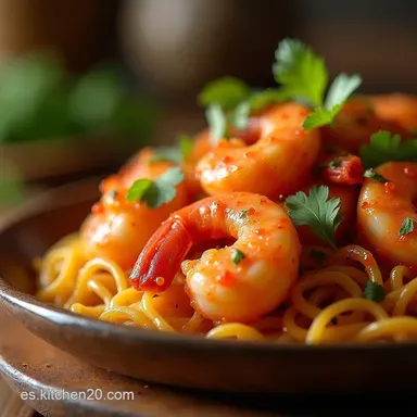Receta Udang Balado Camarones Picantes al Estilo Padang Tarjeta de receta