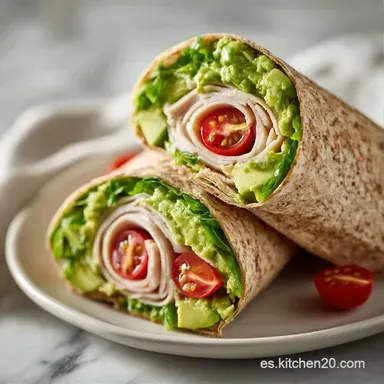 Wrap de Pavo en 19 Minutos Tarjeta de receta