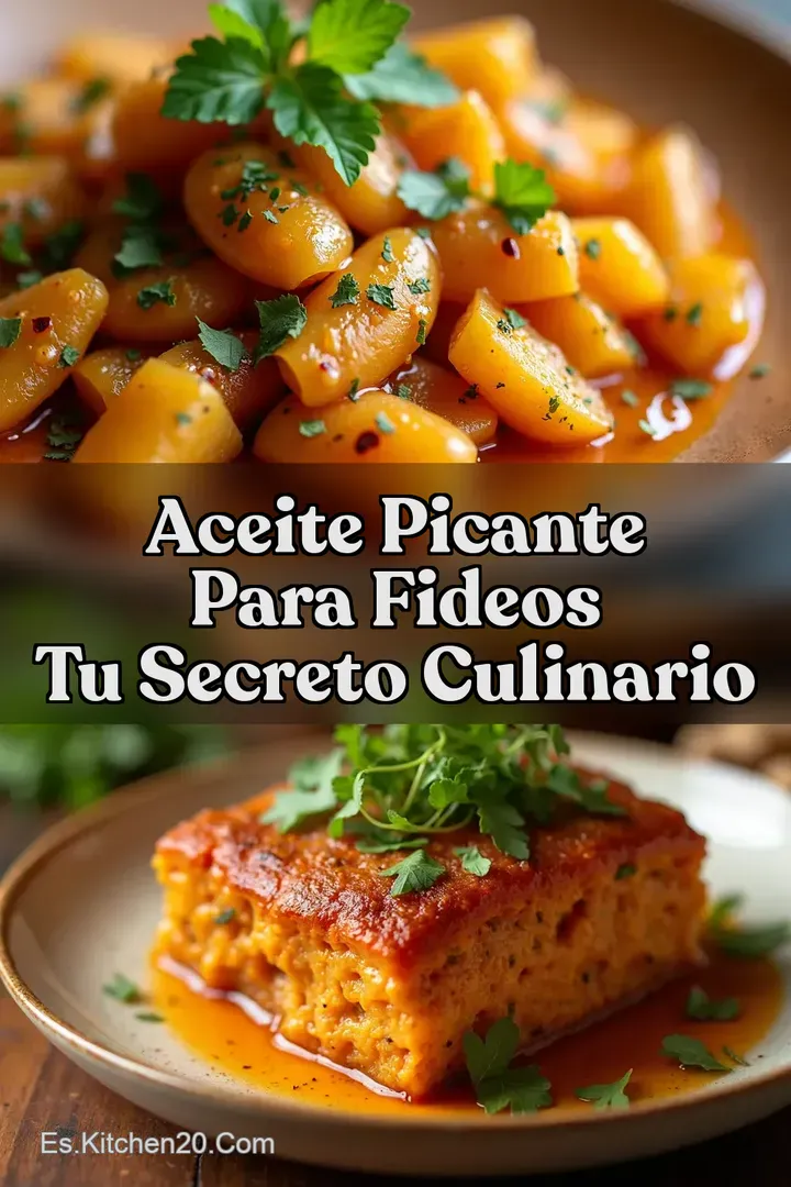 Aceite Picante Para Fideos Tu Secreto Culinario