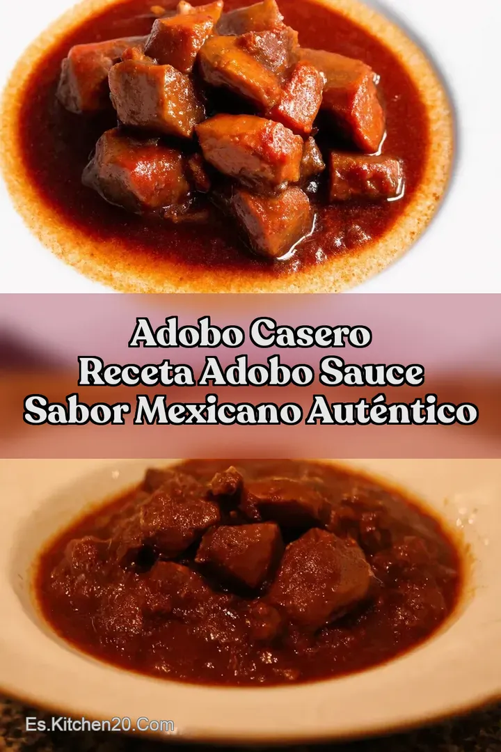 Adobo Casero Receta Adobo Sauce Sabor Mexicano Aut&eacute;ntico