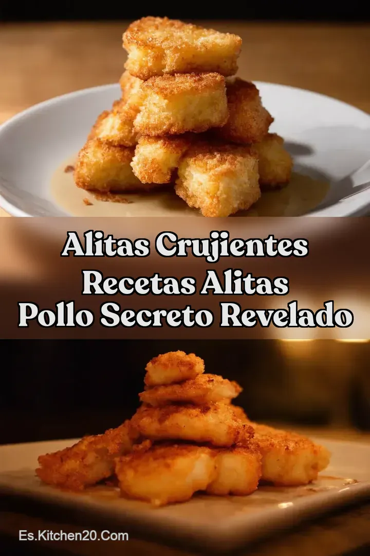 Alitas Crujientes Recetas alitas pollo Secreto Revelado