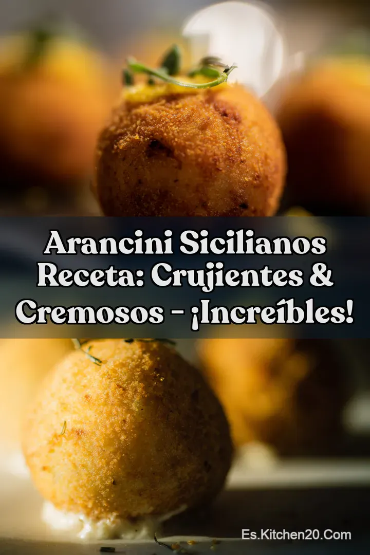 Arancini Sicilianos Receta: Crujientes & Cremosos - &iexcl;Incre&iacute;bles!