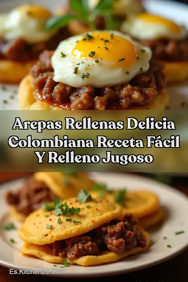 Arepas Rellenas Delicia Colombiana Receta F&aacute;cil y Relleno Jugoso