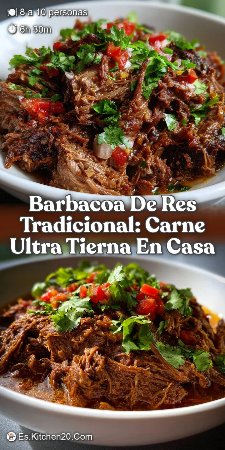 Barbacoa de Res Tradicional: Carne Ultra Tierna en Casa