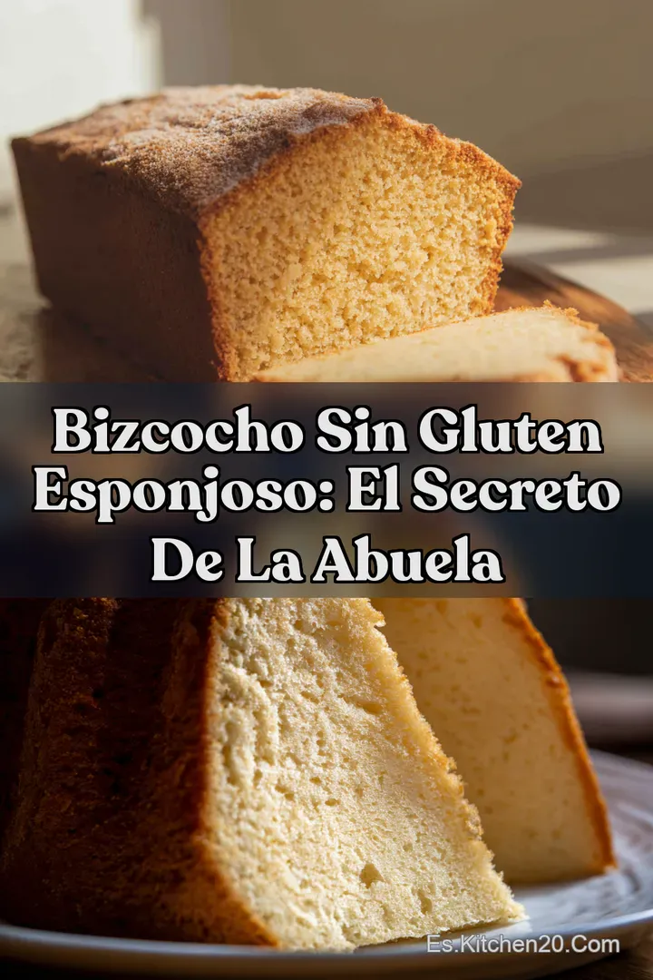 Bizcocho Sin Gluten Esponjoso: El Secreto de la Abuela
