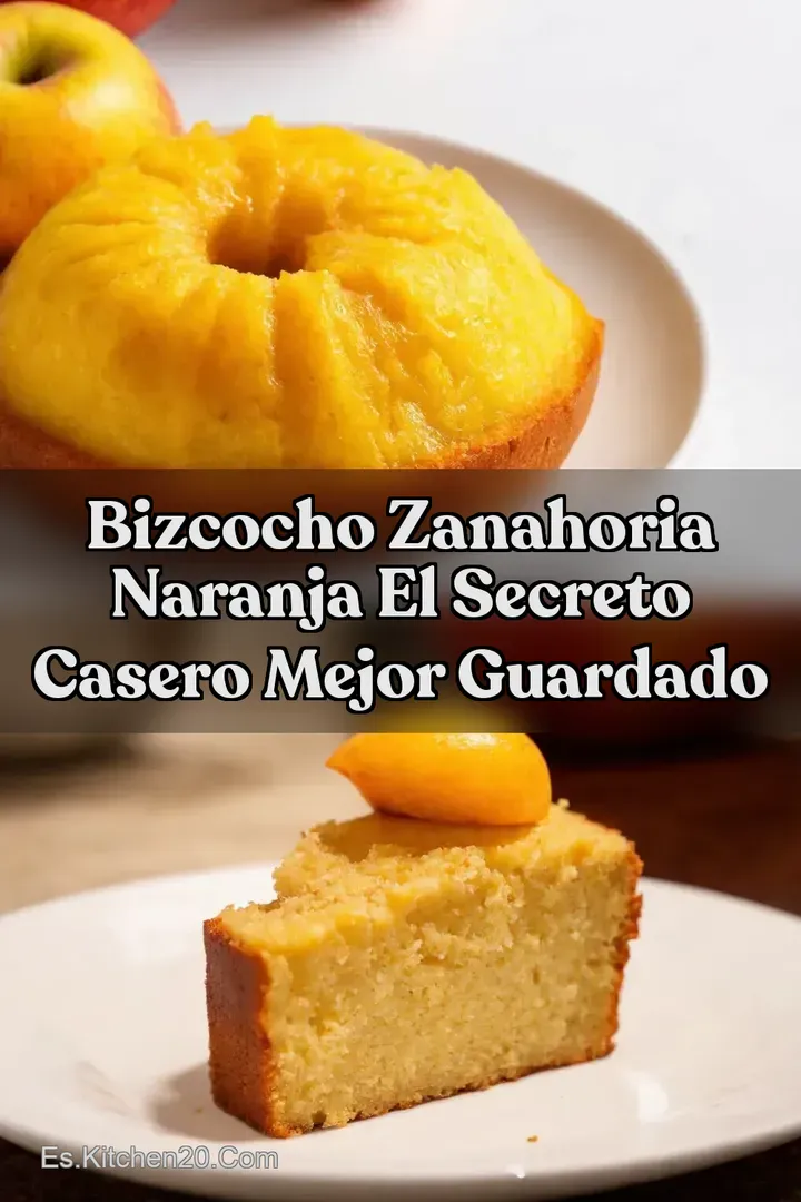 Bizcocho Zanahoria Naranja El Secreto Casero Mejor Guardado