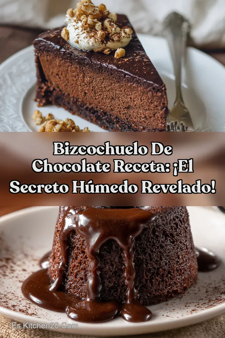 Bizcochuelo de Chocolate Receta: &iexcl;El Secreto H&uacute;medo Revelado!