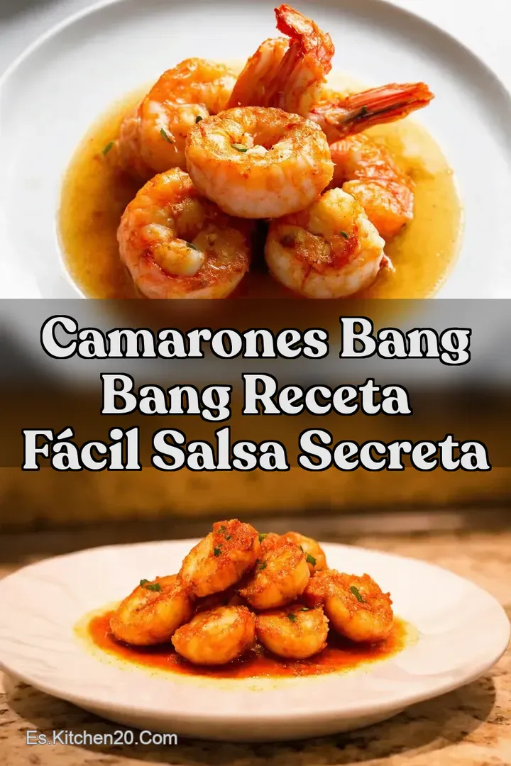 Camarones Bang Bang Receta F&aacute;cil Salsa Secreta