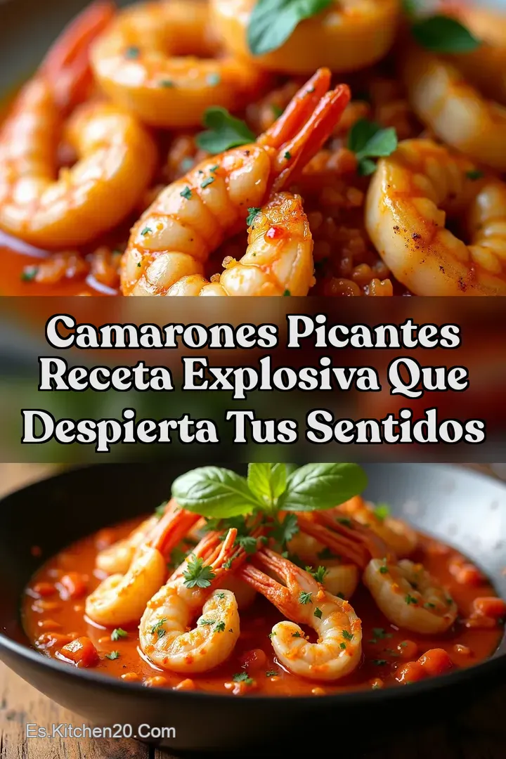 Camarones Picantes Receta Explosiva Que Despierta Tus Sentidos