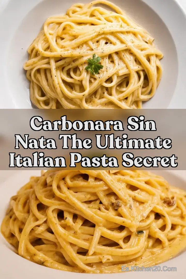 Carbonara Sin Nata The Ultimate Italian Pasta Secret